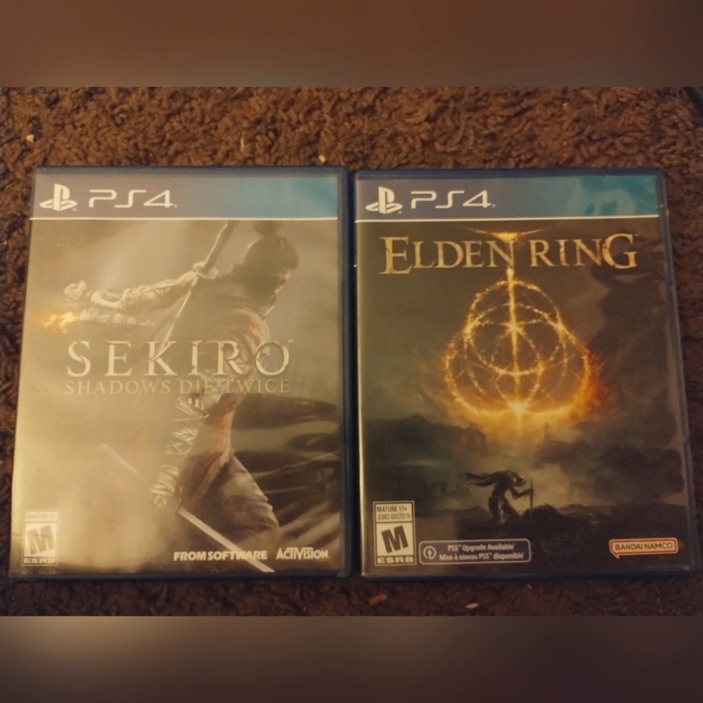 2 used PS4 RPGs: Sekiro and Elden Ring